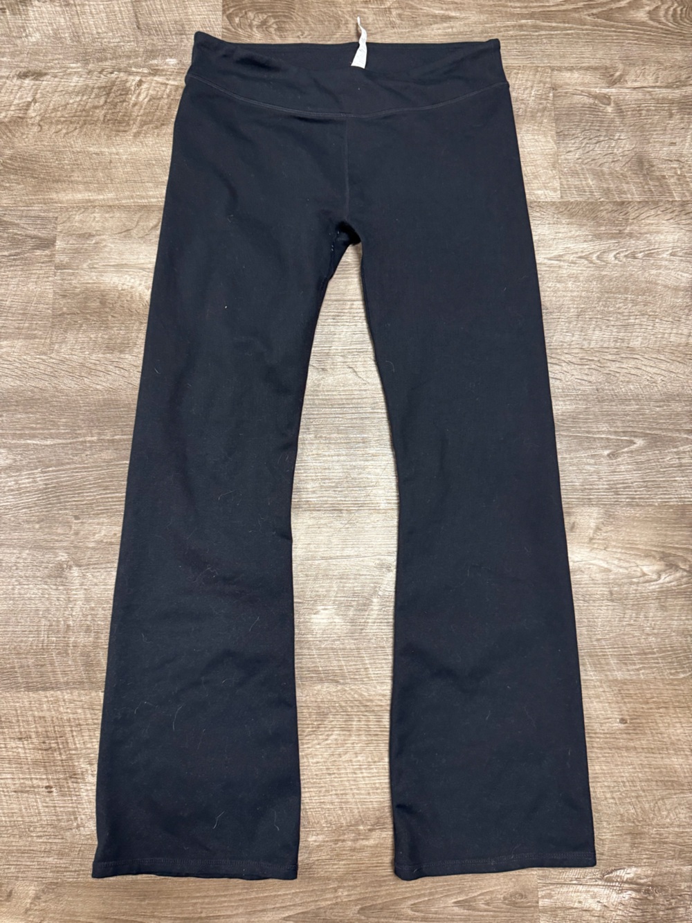 Fabletics Black Flare Leggings Size Large